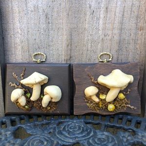 *SOLD* vintage mushroom set